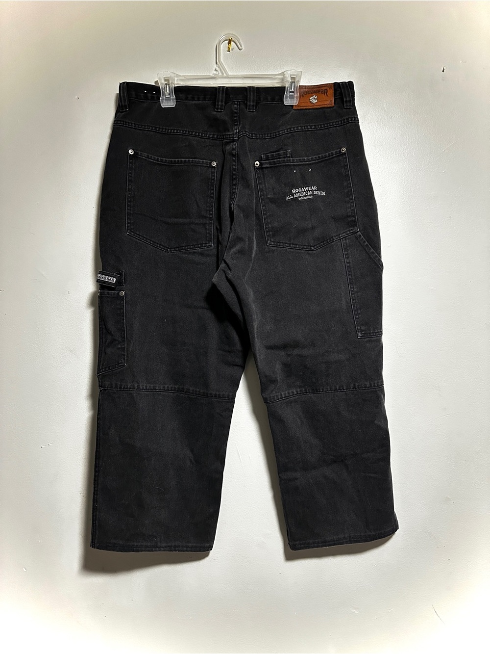 Rocawear Y2K Men’s Black Cargo Work Pants